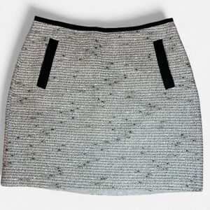 Banana Republic Gold Metallic Mini Skirt Size 4